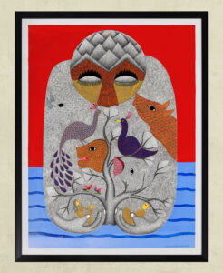 Gond Art Mother Nature – Anahath