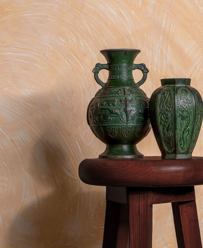 Vintage Chinese Bronze Vase