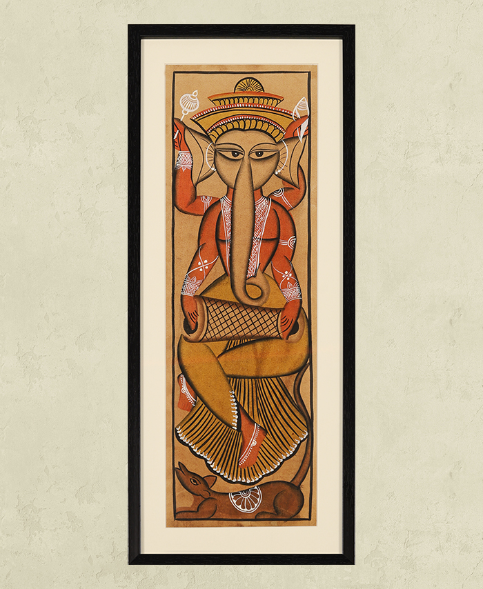 Kalighat Art – Lord Ganesha