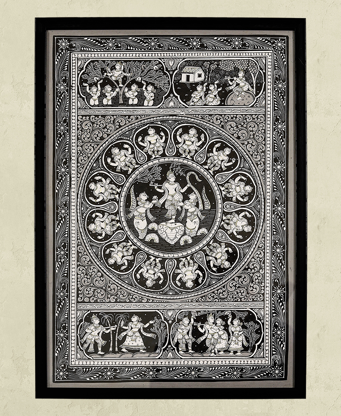 Pattachitra – Krishna Leela - 2