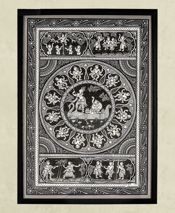 Pattachitra – Krishna Leela - 3